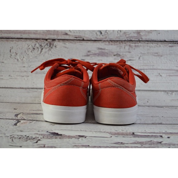 Nike SB Canvas Skateboarding Shoes Big Kids Size 4.5 Red Pre-Owned - Picture 4 of 10